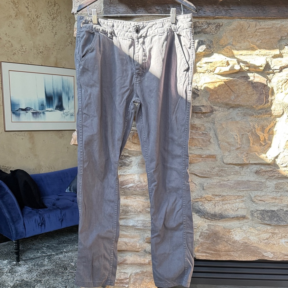 Classic Gray Men's Hockey Chinos